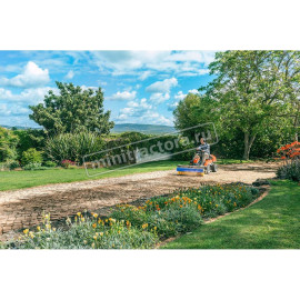 Щетка Husqvarna 105 см для райдера R 213C / R 214C в комплекте с защитой от брызг